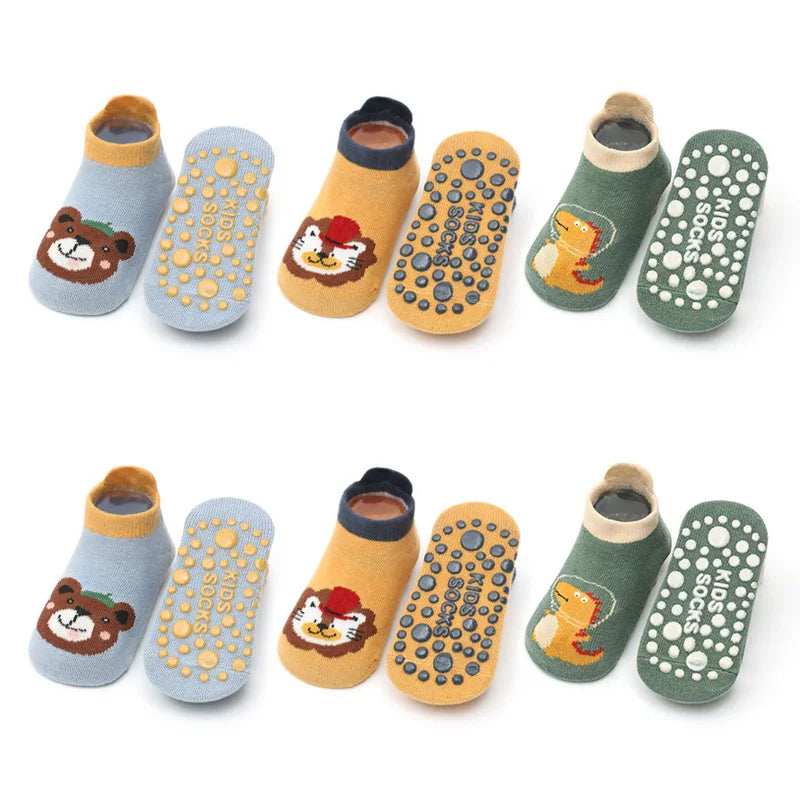 6 Pairs - Kids Cotton Socks