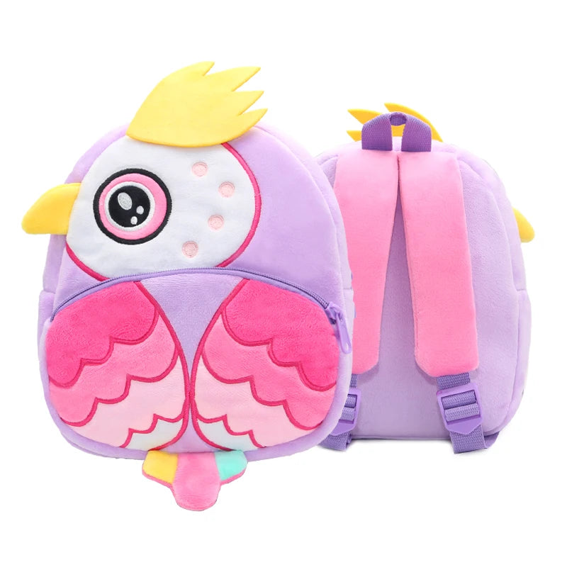 Plush Backpack Animal